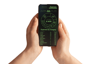 mobile in hand